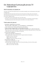 Предварительный просмотр 186 страницы Samsung BH55T-G User Manual