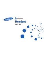 Preview for 1 page of Samsung BHM1700NDAC User Manual