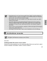 Предварительный просмотр 43 страницы Samsung BHM3200 User Manual