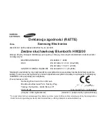 Предварительный просмотр 80 страницы Samsung BHM3200 User Manual