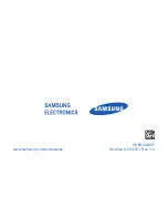 Preview for 1 page of Samsung BHM3700NDAC User Manual