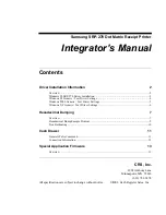 Samsung Bixolon SRP-270 Integrator'S Manual preview