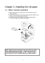 Preview for 8 page of Samsung Bixolon SRP-270 Operator'S Manual