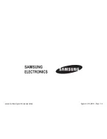 Samsung BKC-1B1 User Manual preview