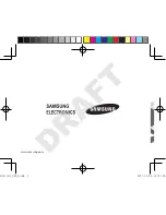 Samsung BKC-1C9 User Manual preview