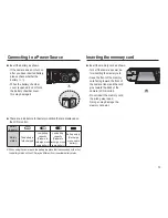 Preview for 14 page of Samsung BL103 - 10.2 Mega Pixels Digital Camera User Manual