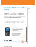 Preview for 23 page of Samsung BlackJack Getting Started Manual