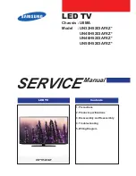 Предварительный просмотр 1 страницы Samsung bn59-01178w Service Manual