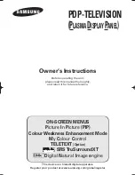 Samsung BN68-00951A-00 Owner'S Instructions Manual preview