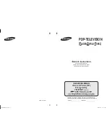 Samsung BN68-01171B-03 Owner'S Instructions Manual preview