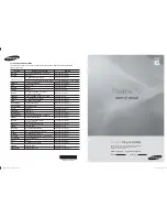 Preview for 1 page of Samsung BN68-01783B-00 User Manual