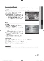 Предварительный просмотр 37 страницы Samsung BN68-02541A-04 User Manual