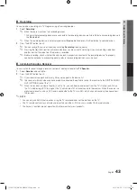 Preview for 43 page of Samsung BN68-02580A-05 User Manual