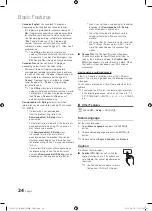 Предварительный просмотр 24 страницы Samsung BN68-02580B-05 User Manual