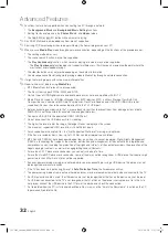 Preview for 32 page of Samsung BN68-02625B-02 User Manual