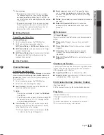 Предварительный просмотр 13 страницы Samsung BN68-02727A-00 User Manual