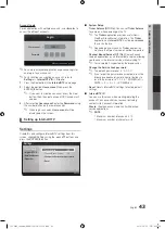 Предварительный просмотр 43 страницы Samsung BN68-02910B-03 User Manual