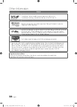 Предварительный просмотр 58 страницы Samsung BN68-02910B-03 User Manual