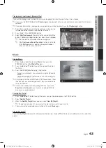 Preview for 43 page of Samsung BN68-03088A-01 User Manual