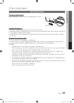 Предварительный просмотр 37 страницы Samsung BN68-03114B-01 User Manual