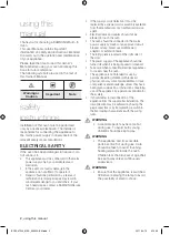 Preview for 98 page of Samsung BQ1S4T244 User Manual