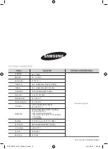 Предварительный просмотр 32 страницы Samsung BQ1VD6T131 User Manual