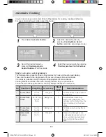 Предварительный просмотр 32 страницы Samsung BQ2Q7G078 Prezio Dual Cook Electric Oven Installation And Operating Instructions Manual