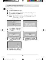 Предварительный просмотр 40 страницы Samsung BQ2Q7G078 Prezio Dual Cook Electric Oven Installation And Operating Instructions Manual