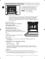 Preview for 12 page of Samsung BQ2Q7G078 Prezio Dual Cook Electric Oven Owner'S Manual