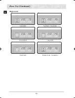 Preview for 18 page of Samsung BQ2Q7G078 Prezio Dual Cook Electric Oven Owner'S Manual