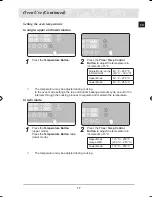 Preview for 19 page of Samsung BQ2Q7G078 Prezio Dual Cook Electric Oven Owner'S Manual