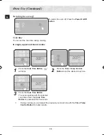 Preview for 20 page of Samsung BQ2Q7G078 Prezio Dual Cook Electric Oven Owner'S Manual