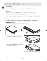 Preview for 46 page of Samsung BQ2Q7G078 Prezio Dual Cook Electric Oven Owner'S Manual