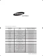 Preview for 52 page of Samsung BQ2Q7G078 Prezio Dual Cook Electric Oven Owner'S Manual