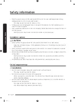 Preview for 8 page of Samsung BRF365200AP User Manual