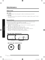 Предварительный просмотр 36 страницы Samsung BRR19M011WW User Manual