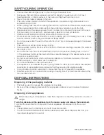 Предварительный просмотр 3 страницы Samsung BT AUTO COOK Series User Manual