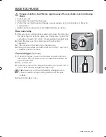 Предварительный просмотр 21 страницы Samsung BT621TCDST User Manual