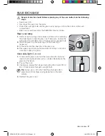 Предварительный просмотр 21 страницы Samsung BT621VDB User Manual