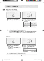 Preview for 20 page of Samsung BT62CDST Owner'S Manual