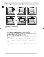 Preview for 38 page of Samsung BT62TDBST Installation And Operating Instructions Manual