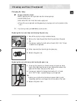 Preview for 47 page of Samsung BT62TDBST Installation And Operating Instructions Manual