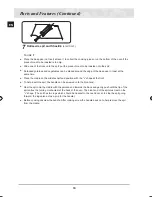 Предварительный просмотр 12 страницы Samsung BT62TDST Installation And Operating Instructions Manual