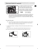 Предварительный просмотр 13 страницы Samsung BT62TDST Installation And Operating Instructions Manual