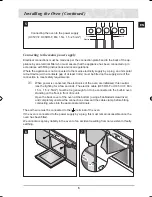 Предварительный просмотр 7 страницы Samsung BT62TQBPST Installation And Operating Instructions Manual