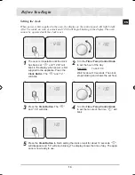 Предварительный просмотр 15 страницы Samsung BT62TQBPST Installation And Operating Instructions Manual