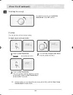 Предварительный просмотр 22 страницы Samsung BT62TQBPST Installation And Operating Instructions Manual