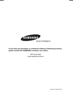 Предварительный просмотр 50 страницы Samsung BT63FDST Owner'S Manual