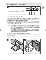 Предварительный просмотр 7 страницы Samsung BT63TDFST Installation And Operating Instructions Manual