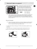 Предварительный просмотр 13 страницы Samsung BT63TDFST Installation And Operating Instructions Manual